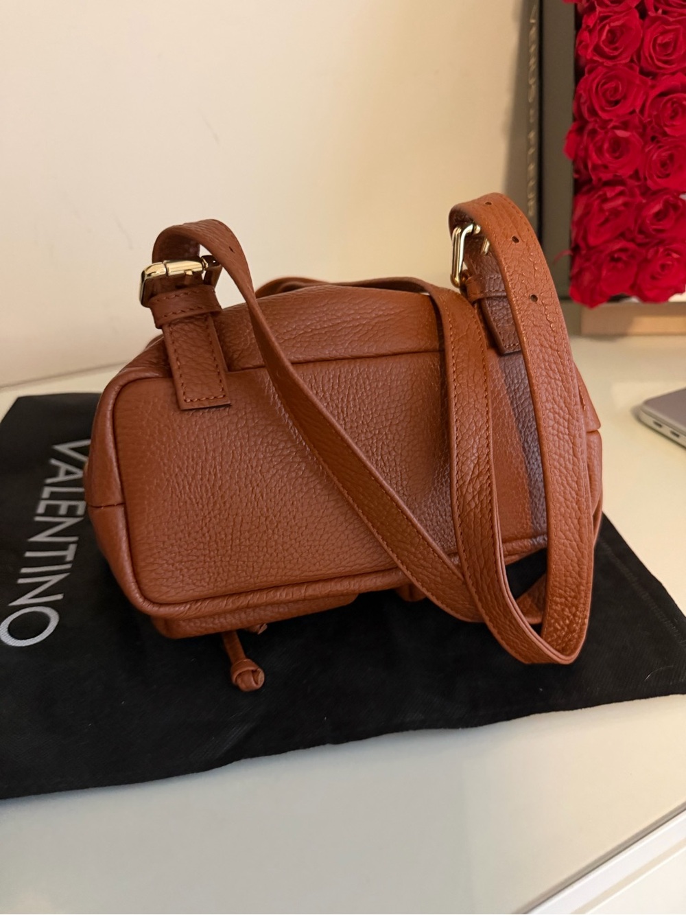 Unworn Valentino Leather Mini Backpack with V Logo - Picture 5 of 5